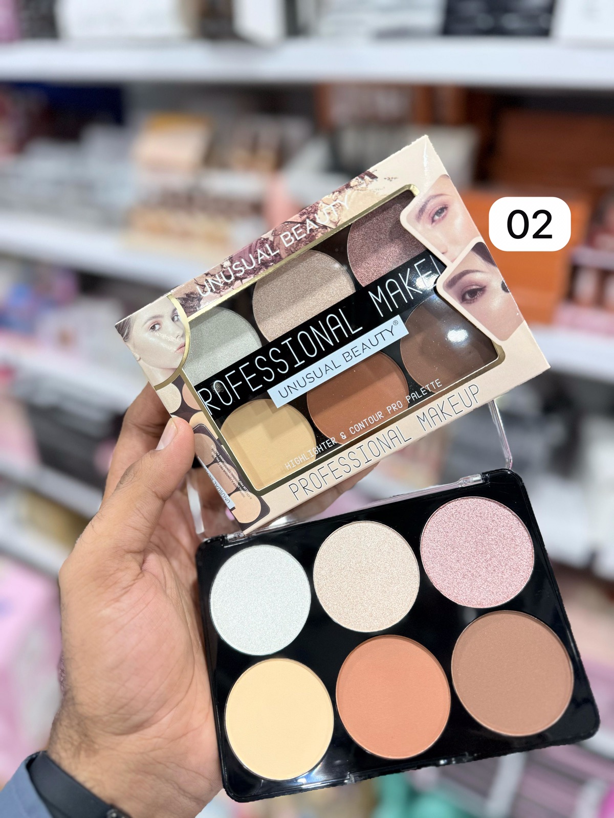 unusual beauty highlighter & contour kit unusual beauty highlighter & contour kit