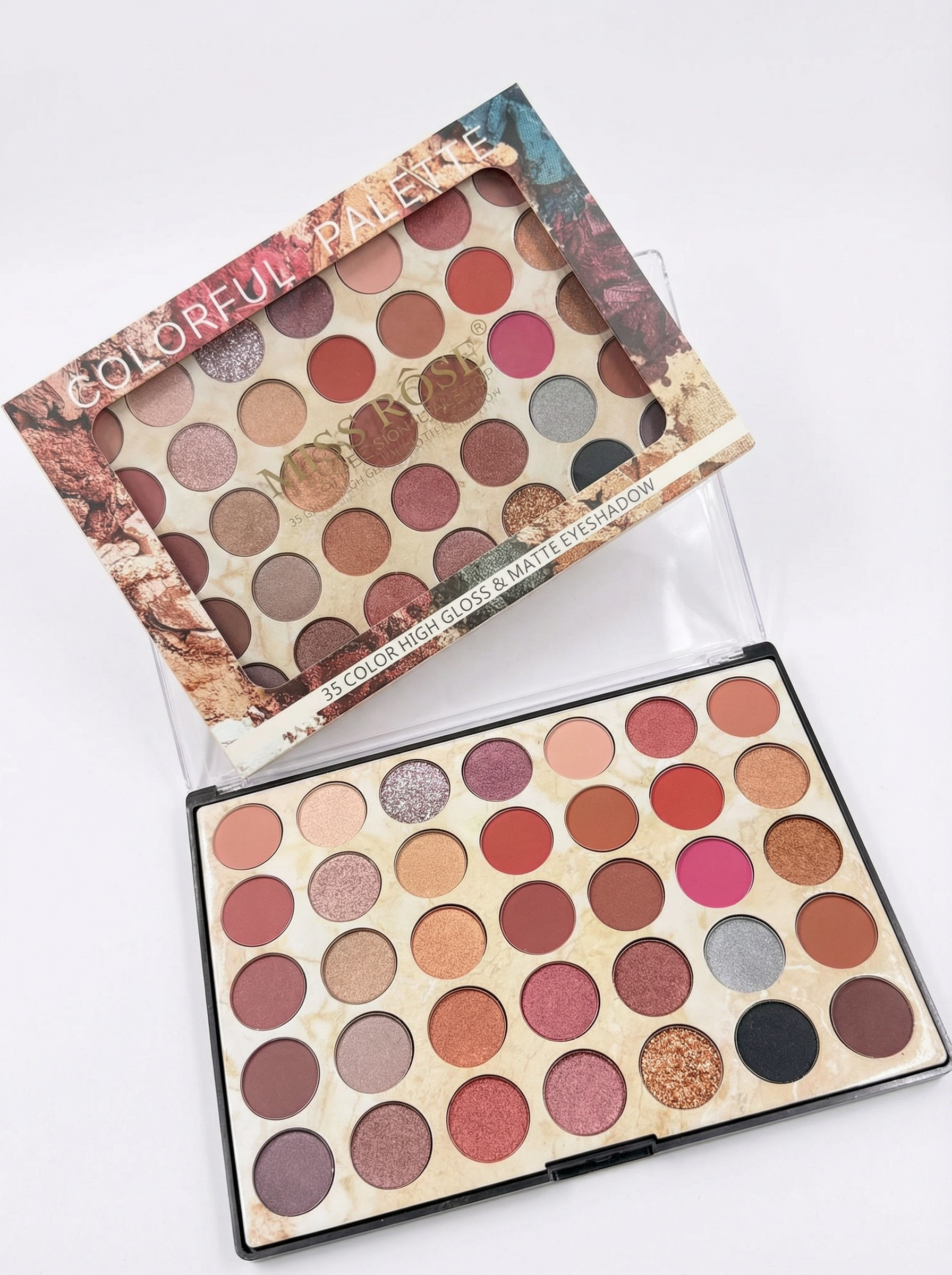 miss rose eyeshadow palette 35 colour