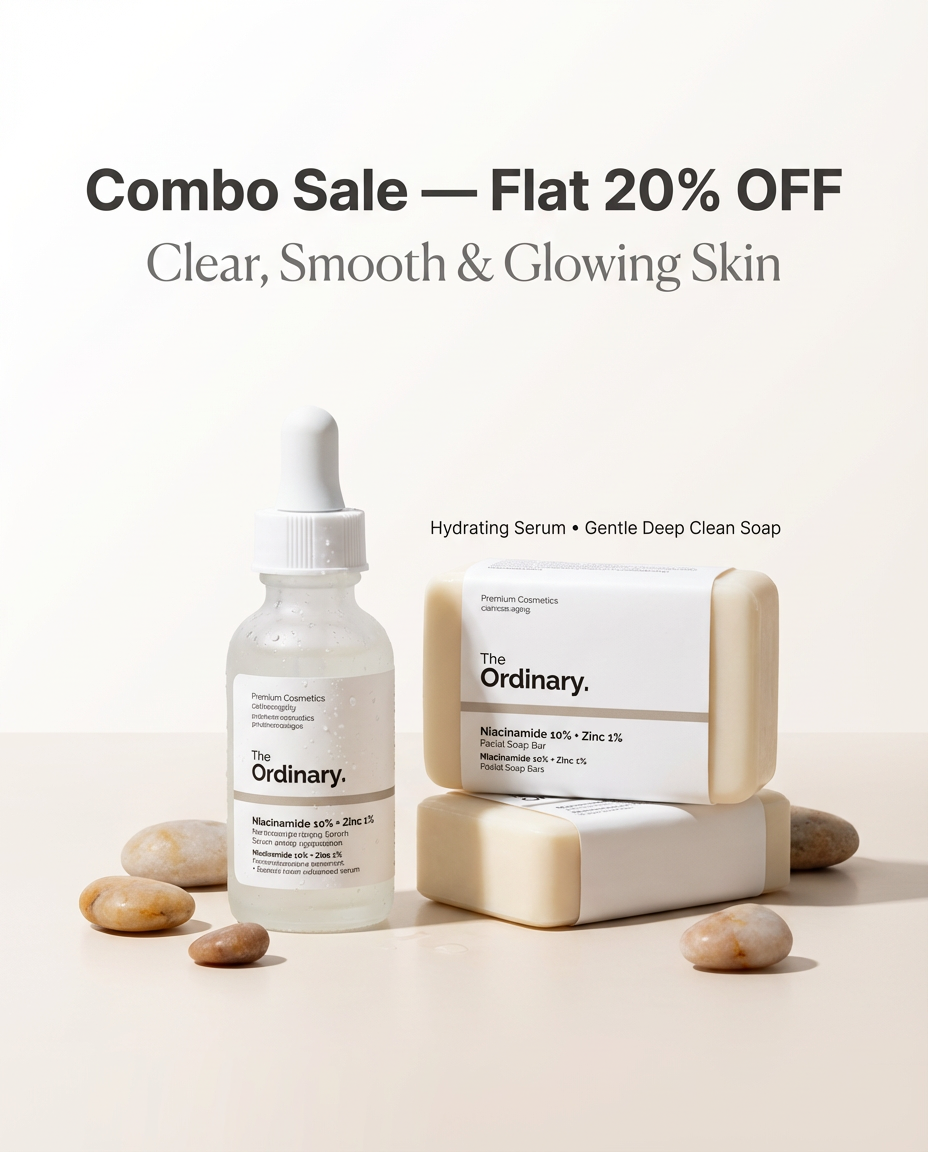 ordinary face serum & ordinary soap