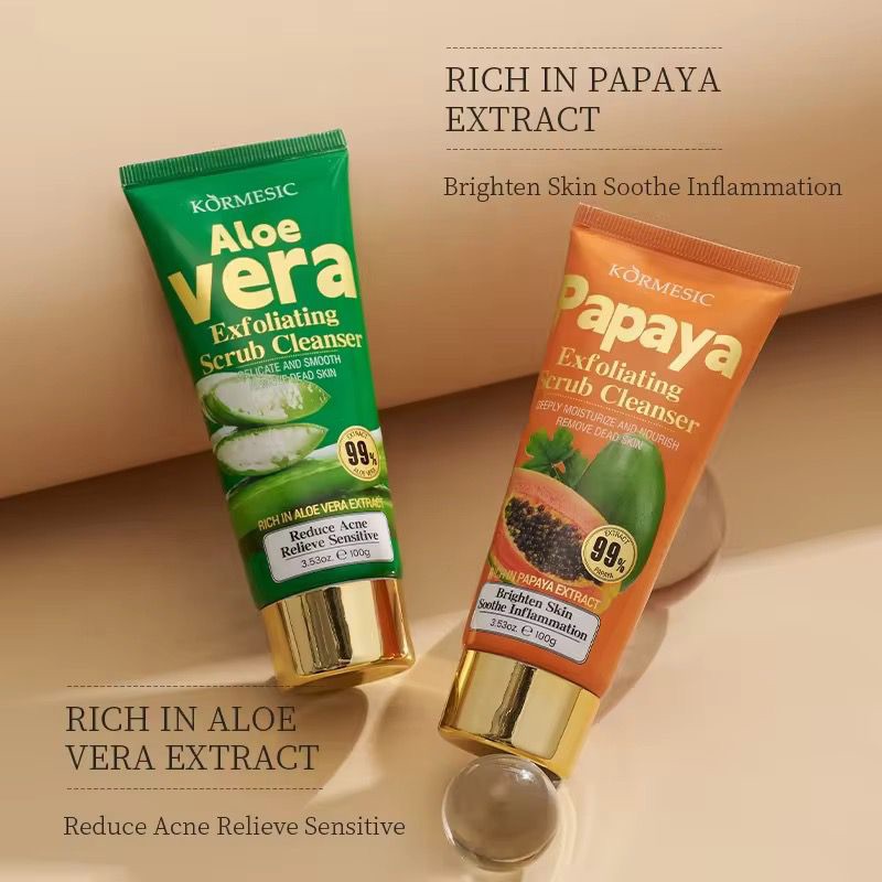 kormesic scrub cleanser wash – 100g kormesic scrub cleanser wash – 100g