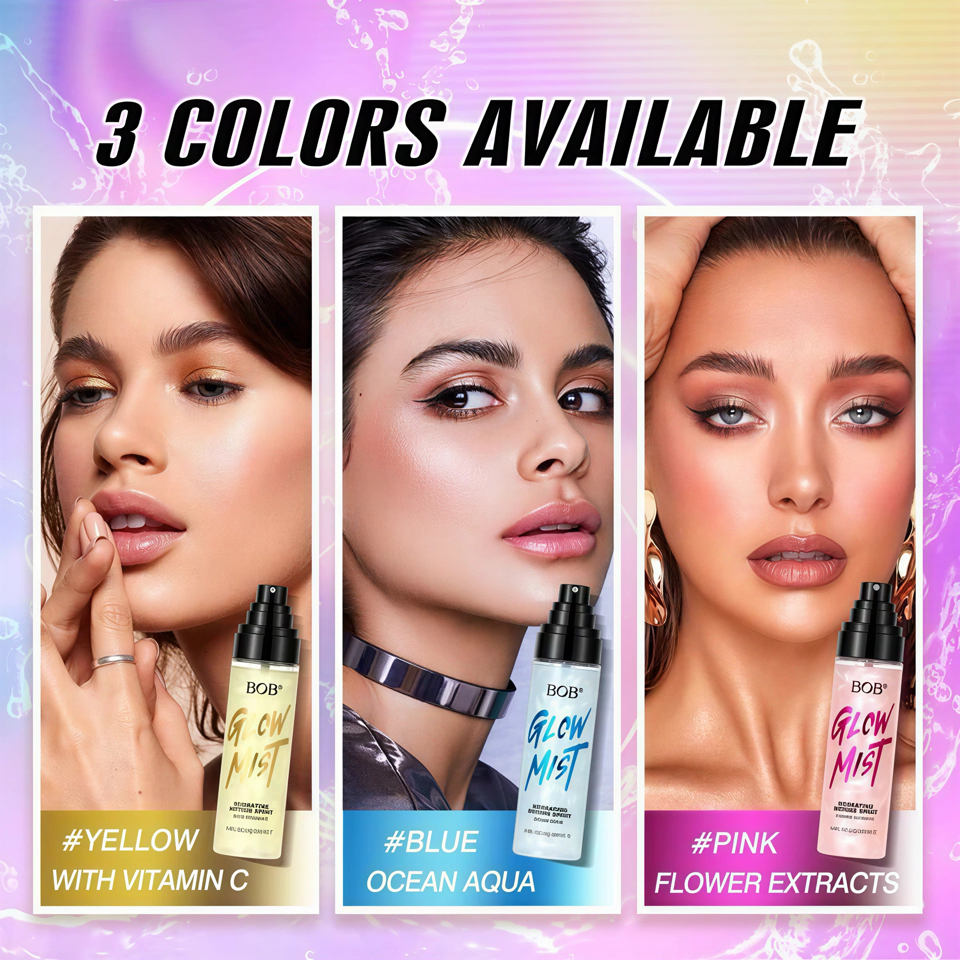 bob glow mist setting spray bob glow mist setting spray