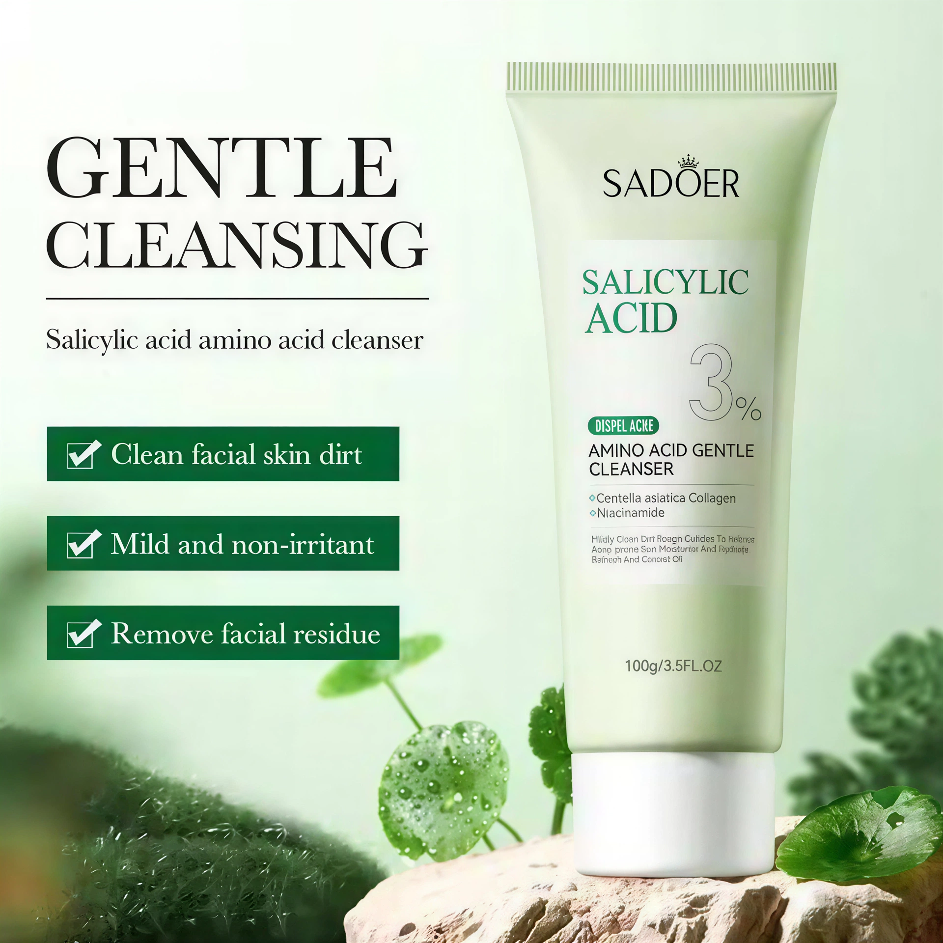 sadoer salicylic acid cleanser – 100g sadoer salicylic acid cleanser – 100g