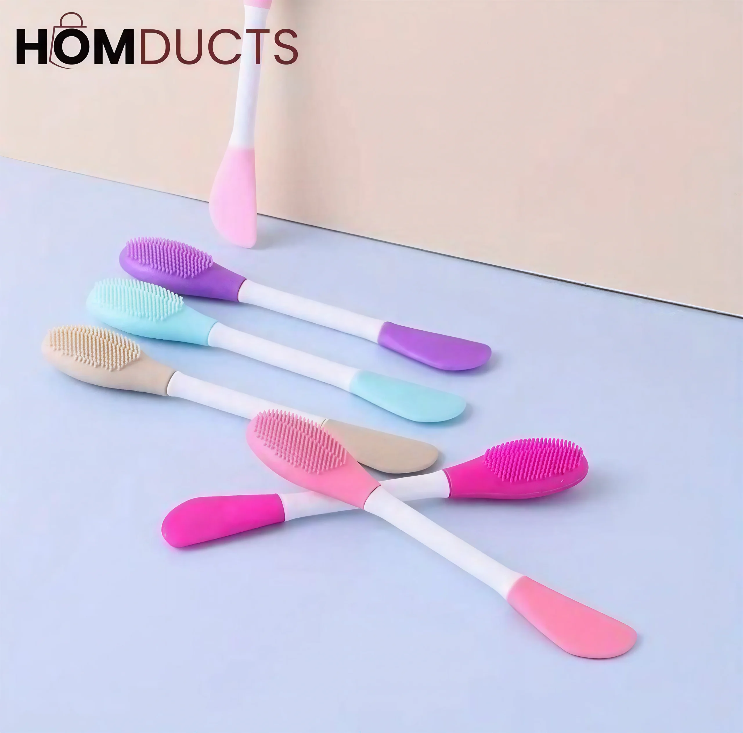 double head silicone mask & cleanser brush double head silicone mask & cleanser brush